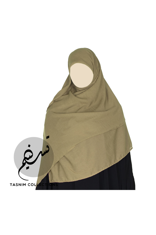 Large square hijab