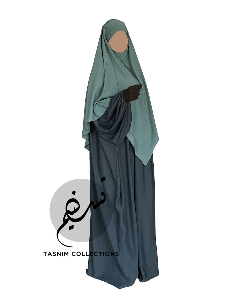 Balloon sleeve abaya "Amani"