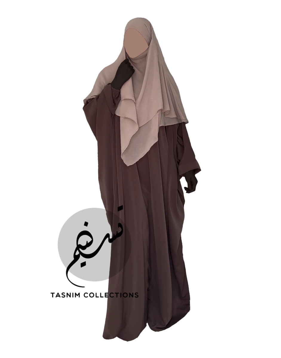 Chiffon khimar "Salama" DIP BACK - Image 2